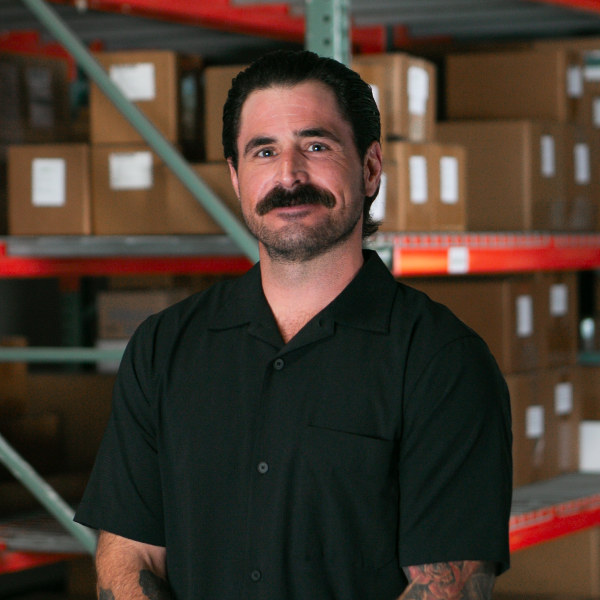 Drew Tompkins, Warehouse and Logistics Manager